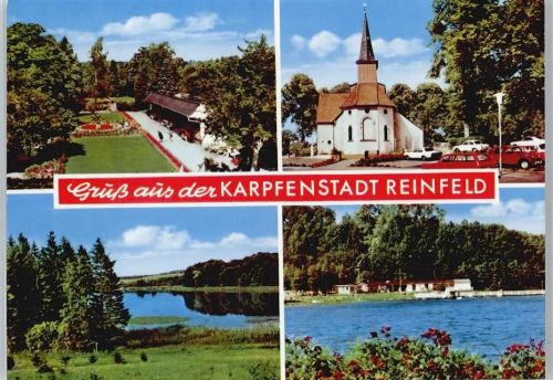 Reinfeld Kirche Auto Baum See
