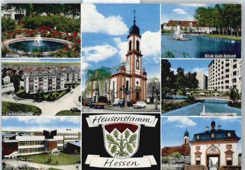 Heusenstamm Schloss Brücke Schule Auto Leibnitzstraße