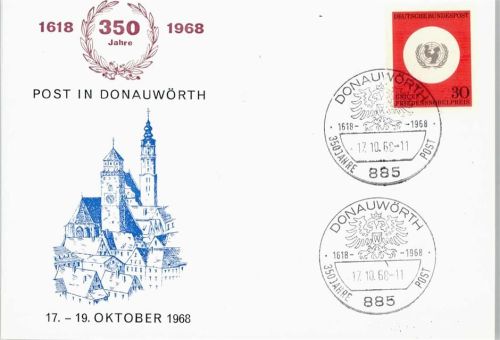 Donauwörth 350 Jahre Post