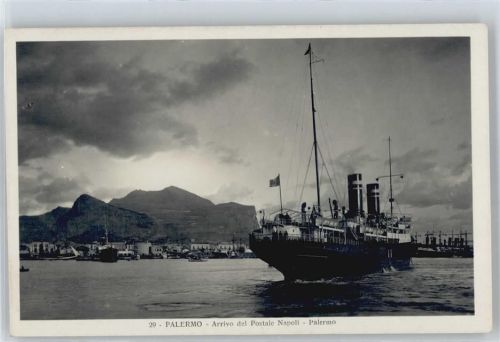 Palermo Postschiff Napoli