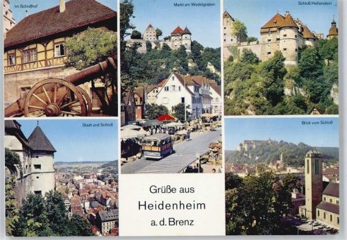 Heidenheim Schloss Markt Baum Kanone