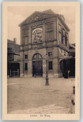 Leiden Platz Fahrrad Fußgänger AKU1