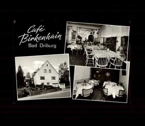 Bad Driburg Café, Pension Birkenhain