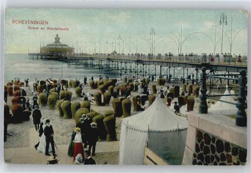 Scheveningen Strand Meer Steg