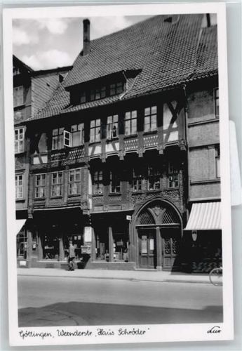 Göttingen Weender-Straße, Haus Schröder
