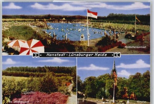 Hanstedt Schwimmbad Wald Kirche