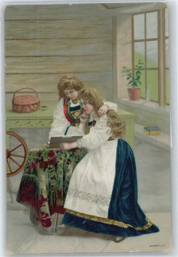 Kinder, Bauernhaus