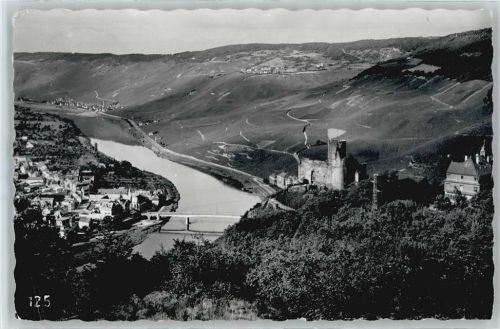Bernkastel Fluss Brücke Berg Burg