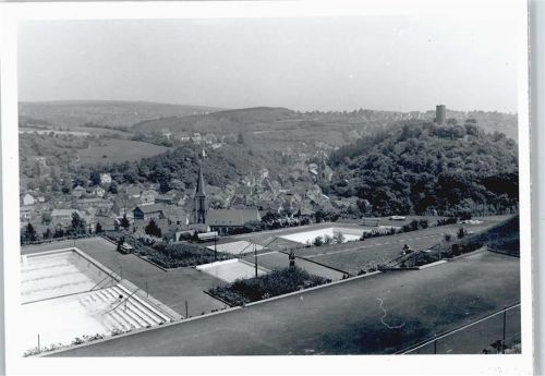 Stromberg Schwimmbad , Tennisplatz , Foto