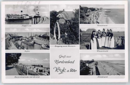 Wyk Trachten, Hafen, Kurpromenade, Museum