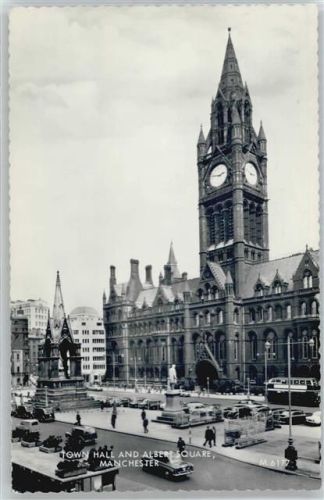 Manchester Auto Platz Fußgänger