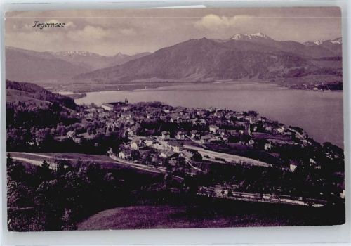 Tegernsee Panorama See Berg