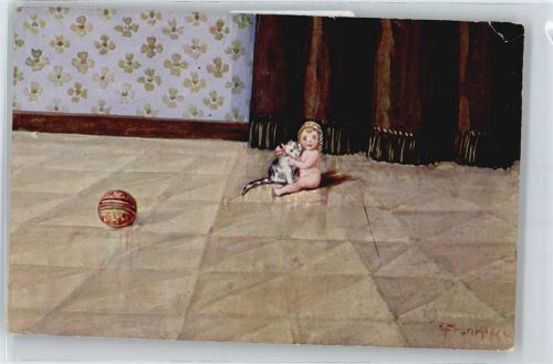 Baby mit Ball