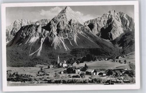 Lermoos Berg Panorama Kirche