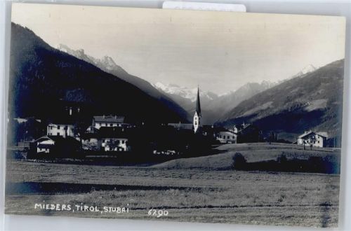 Mieders Berg Panorama Kirche