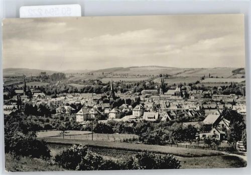 Heilbad Heiligenstadt gel. 20.7.65, Gesamtansicht mit Kirche