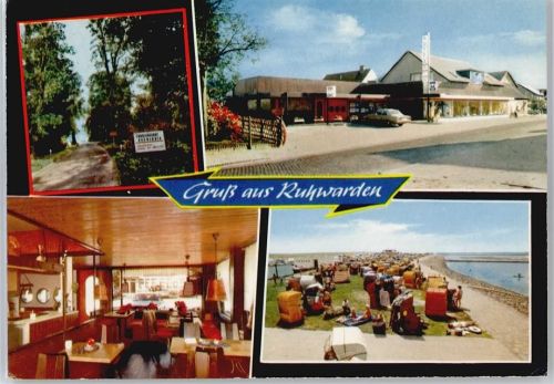 Ruhwarden Kaufhaus mit Cafe, Strand