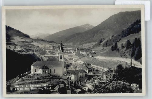 Matrei Kirche Panorama Berg