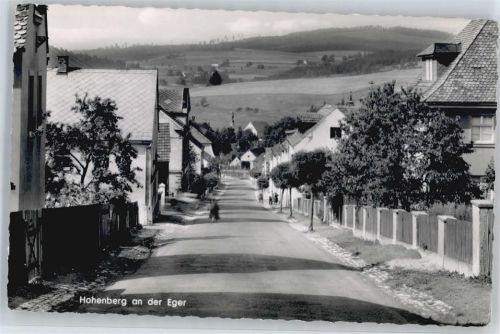 Hohenberg gel. 10.6.89, Blick nach Silberbach