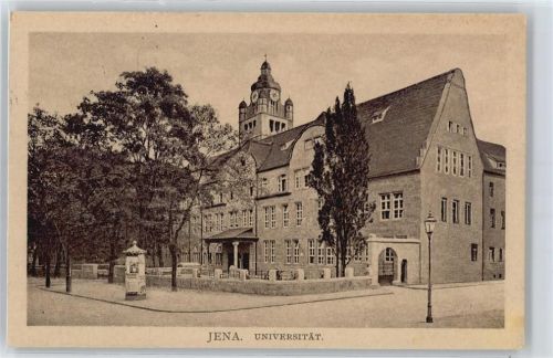 Jena Universität, Litfaßsäule