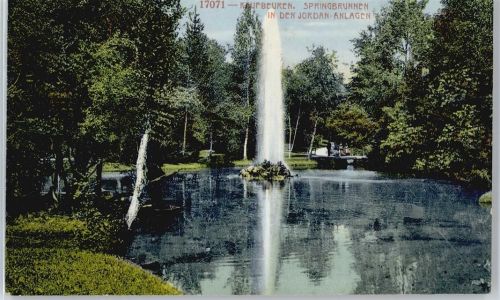 Kaufbeuren Springbrunnen, Jordan-Anlagen