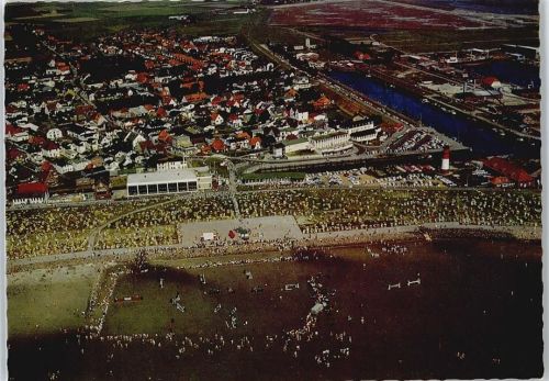 Büsum Fliegeraufnahme