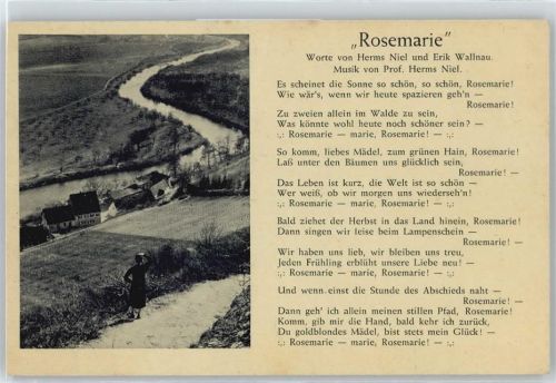 Rosemarie AKU2 Liederkarte
