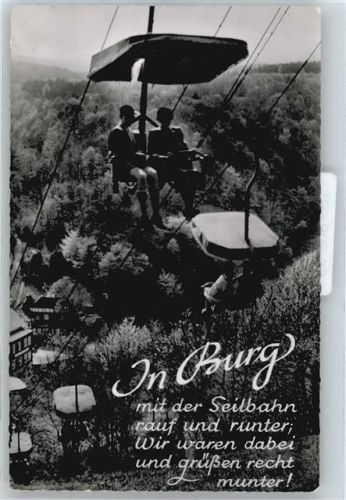 Burg Seilbahn zum Schloß