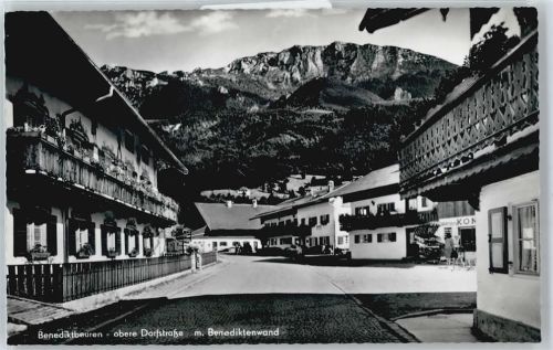 Benediktbeuern Dorfstraße, Benediktenwand