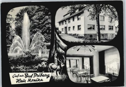 Bad Driburg Kurheim Haus Monika, Kurpark