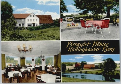 Bad Essen Gasthaus, Pension Bergwirt Heinrich Pöhler, Rattinghauser Berg