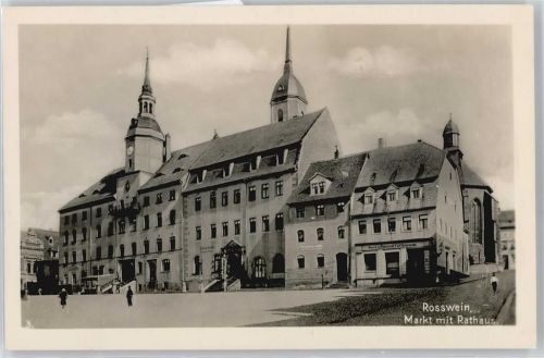 Roßwein Marktplatz, Rathaus
