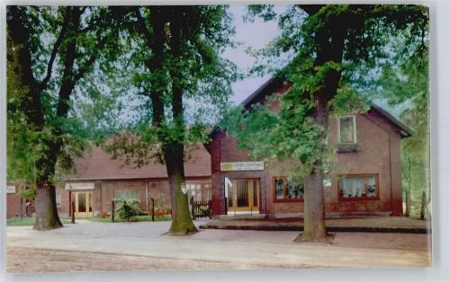 Ristedt Foto mit Negativ, Gasthaus Zum grünen Wald, Cordes Gasthaus