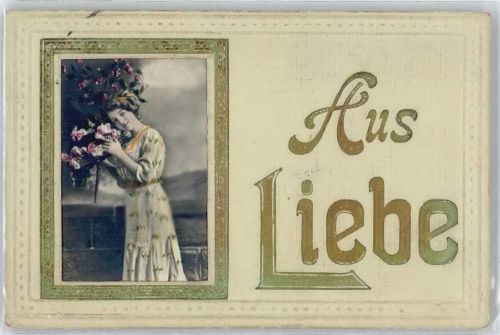 aus Liebe , Prägedruck