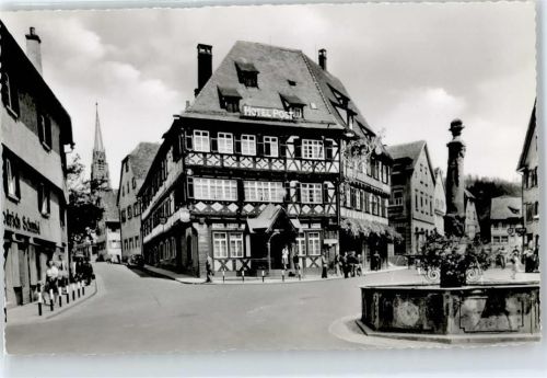 Nagold Hotel Post, Brunnen