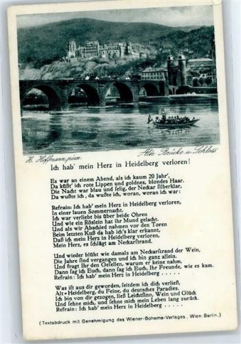 Heidelberg sign. Hoffmann Heinrich , Spruch