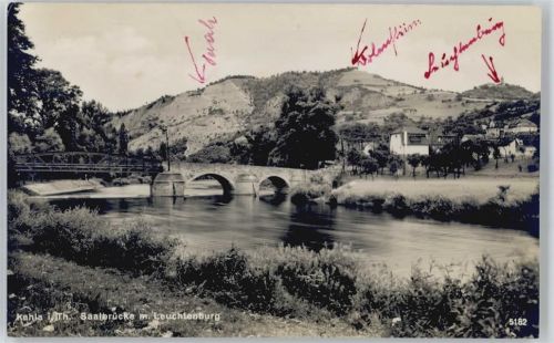 Kahla Brücke, Leuchtenburg