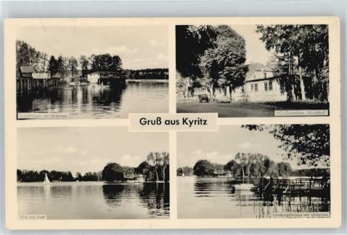 Kyritz Gaststätte Waldhof, Untersee