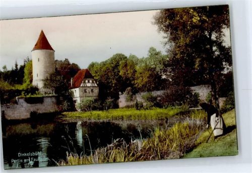 Dinkelsbühl Partie am Faulturm