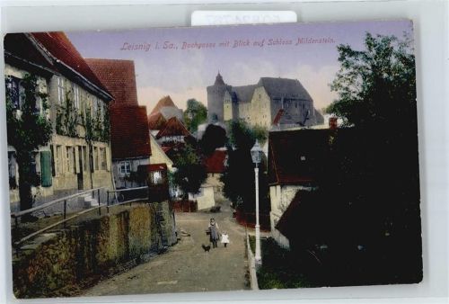 Leisnig Bachgasse, Schloß Mildenstein