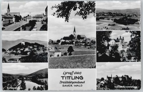 Tittling Saldenburg, Englburg, Schloß Fürstenstein, Rottauer-See