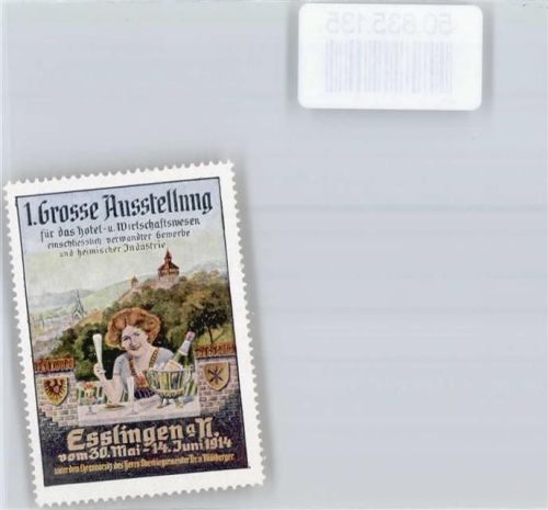 Esslingen 1. große Ausstellung für Hotel- und Wirtschaftswesen 1914