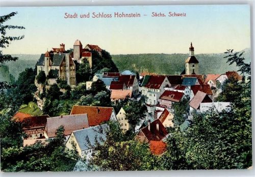 Hohnstein Teilansicht, Schloss
