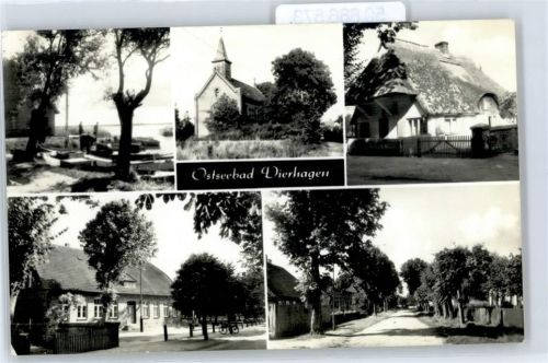 Dierhagen Kirche, Hafen, Siedlung