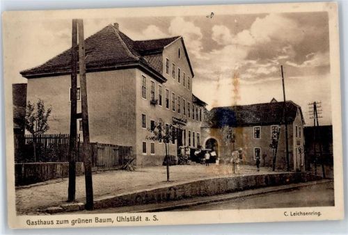 Uhlstädt Gasthaus zum grünen Baum
