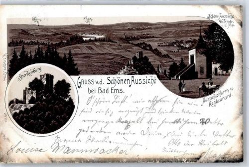 Bad Ems Sporkenburg, Aussichtsturm