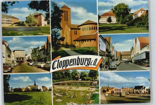 49661 W4590 Cloppenburg - Schwimmbad , Hauptstrasse