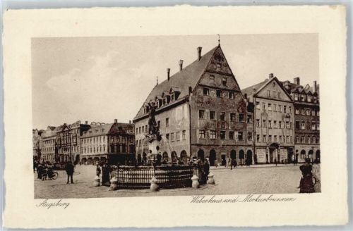 Augsburg Weberhaus, Merkurbrunnen