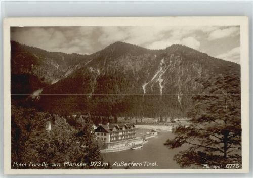Reutte Hotel Forelle Plansee