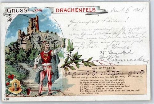 Drachenfels Liedtext Wanderlied